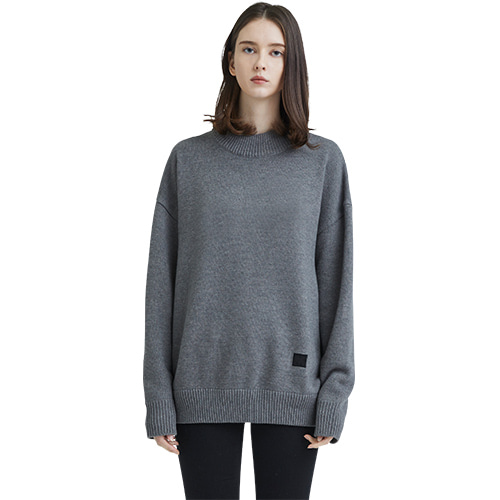 snuggle sweater - gray