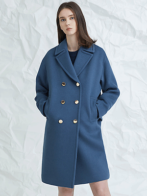 blume coat - blue