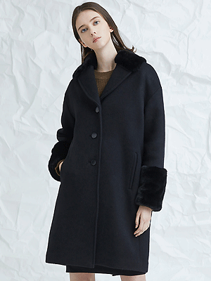 pida single coat - black